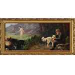 Apolinary Stanislaw KOTOWICZ (1859-1917), "Premonition."