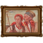 Wincenty WODZINOWSKI (1866-1940), "A Couple of Cracovians."