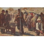František MRÁZEK (1876-1933), At the Market (1928).