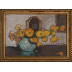 Alfons KARPIŃSKI (1875-1961), "Marigolds."