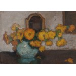 Alfons KARPIŃSKI (1875-1961), "Marigolds."