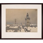 Odo DOBROWOLSKI (1883-1917), Nine autolithographs from the "Lviv" portfolio (1915)