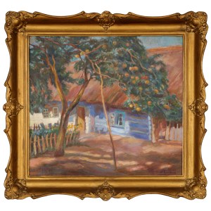 Stanisław PACIOREK (1889-1952), Jabłoń na podwórku