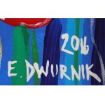 Edward DWURNIK (1943-2018), Czerwony tulipan (2016)