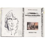 Grzegorz ROSIÑSKI (b. 1941), "Thorgal" - French-language edition of the comic book "Thorgal - Eyes of Tanatloc" with hand-drawn illustration by the author (1988)