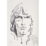 Grzegorz ROSIÑSKI (b. 1941), "Thorgal" - French-language edition of the comic book "Thorgal - Eyes of Tanatloc" with hand-drawn illustration by the author (1988)