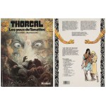 Grzegorz ROSIŃSKI (nar. 1941), Thorgal - francouzské vydání komiksu Thorgal - Oči Tanatloca s ruční kresbou autora (1988)