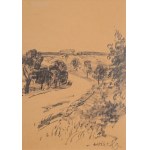 Victor ZIN (1925-2007), "Landscape with a River."