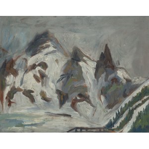 Monika Piwowarska (1914 Orenburg, Russland - 2006 Warschau), Verliebt in das Tatra-Gebirge, 1960-70er Jahre.