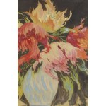 Irena Weissowa (Aneri) (1888 Łódź - 1981 Kraków), Tulipany w wazonie