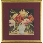 Irena Weissowa (Aneri) (1888 Łódź - 1981 Kraków), Tulipany w wazonie