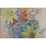 Marian Stroński (1892 Lozowa near Ternopil - 1977 Przemyśl), Flowers in a vase