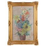Marian Stroński (1892 Lozowa near Ternopil - 1977 Przemyśl), Flowers in a vase