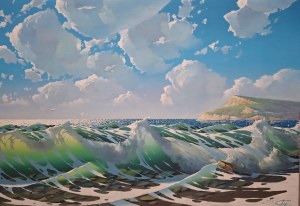 Ihor Tormin, Cloudy day at the sea, 2026