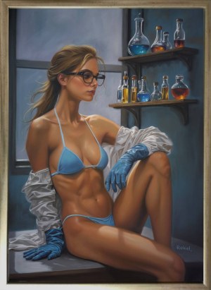 Katarzyna Rekiel, Odpoczynek laborantki, 2025