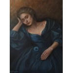 Justyna Gostyńska, Whispers of Blue Petal, 2025
