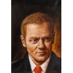 Rafal Olbinski (b. 1943), Untitled (Donald Tusk)