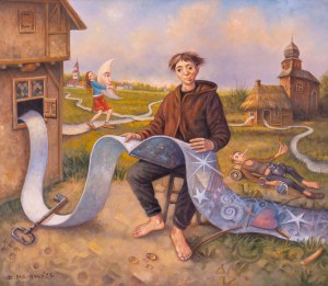 Dariusz Miliński (ur. 1957), O wczytywaniu świata, 2025