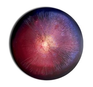 Martyna Łuszczyńska (ur. 1997), Rhythms (Magenta, Cobalt, Purple, Light), 2024
