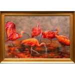 Khrystyna Hladka (ur. 1994), Red Echo of Nature, z cyklu: In the sunshine, 2025