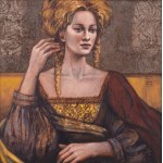 Mira Skoczek-Wojnicka (ur. 1959), Barokowy portret, 2025