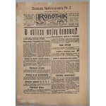 Worker, Central Organ of the P.P.S. May 12, 1926, Extraordinary Supplement No. 2 - Coup