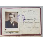 Gromkowski T. [documents, UW, Bratnia Pomoc, Wolna Wszechnica Polska, studies].