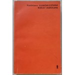 [Hanin Ryszarda, dedication] in Iłłakowiczówna K. - Stage stuff.