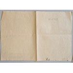 Letter to a son born in a distant home, written in the Auschwitz camp 1943.