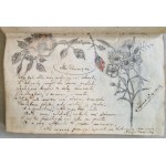 Sztambuch of Maria Radzymińska-Zurawińska, teacher (Sokolka, Malcanów),