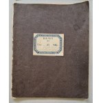 Notebook with folk songs, lessons (German language from 1917, calligraphy?).