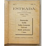 Estrada, No. 5 [among other first editions, by Tuwim, Lin, Mar, Tom, Gierasinski, Jus, Orsza].