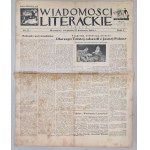 Literary News. R.1: 1924 No. 17 [exhibition of paintings - Witkacy and R. Malczewski].