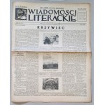 Literary News. R.1937 No.51 [review of "Ferdydurke", "Dachau Camp"].