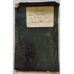 Diary of a student [8th grade Female Gymnasium Marja Taniewska in Warsaw 1924/25].