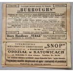 Receipt of dues for use of telephone Dr. Aron Hammerman, Cieszyn 1929 (1).