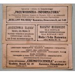 Receipt of dues for use of telephone Dr. Aron Hammerman, Cieszyn 1929 (2)