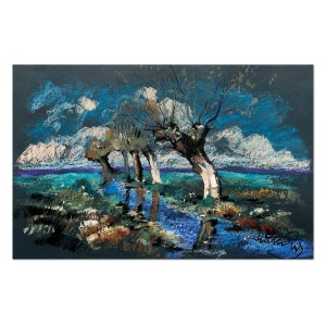 Victor Zin (1925-2007), Krajina s riekou