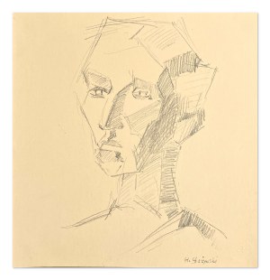 Henryk Stażewski (1894-1988), Portret szkic