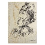 Józef Mehoffer (1869-1946), Portrait of a Woman