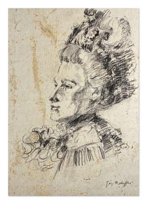 Józef Mehoffer (1869-1946), Portret kobiety