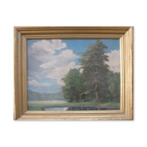 Paul Scharlott (1877-1958), Na skraju lasu