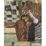 Barbara SZUBIŃSKA (ur. 1934), Martwa natura z lichtarzem, ok. 1955