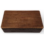 Vintage Wooden Key Box Casket.
