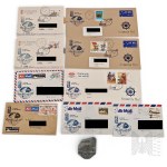 PRL Set of 9 Envelopes Plus Matrix Stamp Seamen