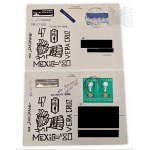 PRL Set of 2 Polish Oceanic Lines Envelopes Vera Cruz Mexico Zakopane Seamen