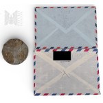 PRL Set of 2 Envelopes Plus Stamp Matrix Polish Oceanic Lines Gdynia 1978 Polish Oceanic Lines, Stamps, Philately