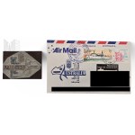 PRL Set Envelope Plus Matrix Stamp Polish Oceanic Lines Australia 1986 Polish Oceanic Lines, Stamps, Philately