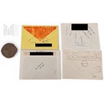 PRL Set of 4 Envelopes Plus Matrix Stamp Zakopane Polish Oceanic Lines 1980 Polish Oceanic Lines, Stamps, Philately