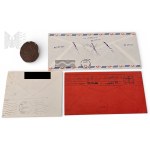 PRL Set of 3 Envelopes Plus Matrix Stamp Polish Oceanic Lines Zakopane 1980 Polish Oceanic Lines, Stamps, Philately